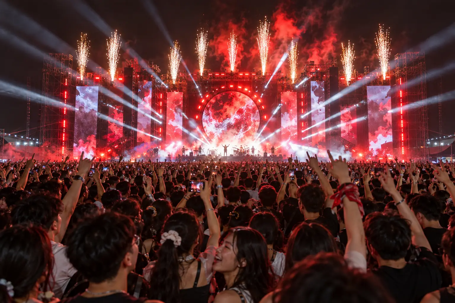 Summer music festival